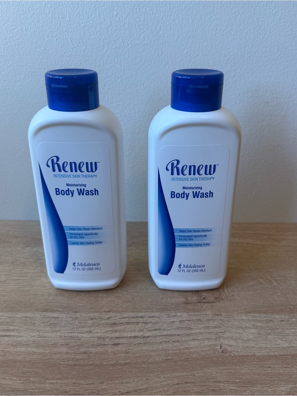 New! 2 Melaleuca Renew Intensive Skin Therapy Moisturizing Body Wash 12oz Each